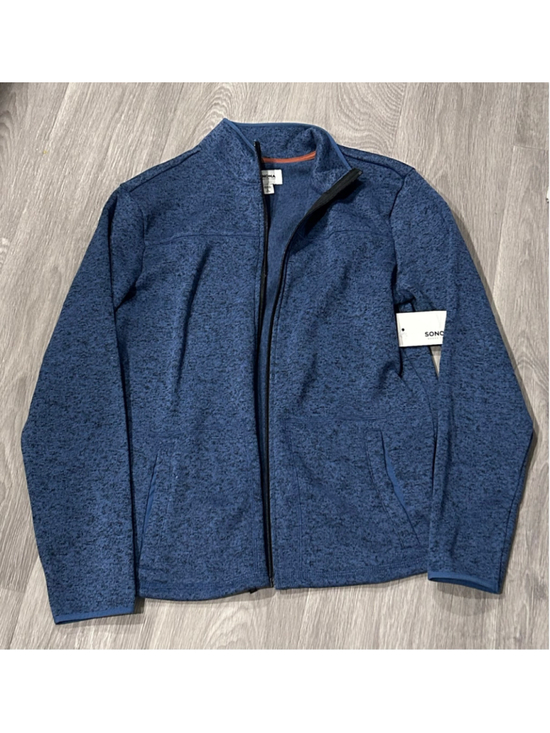 Sonoma Goods For Life Other - Boy's Sonoma Blue & Black Full Zip Fleece Sweater L